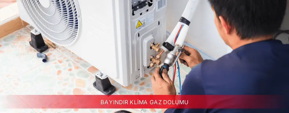 Bayındır İlçemi Mitsubishi Electric Klima Gaz Dolumu